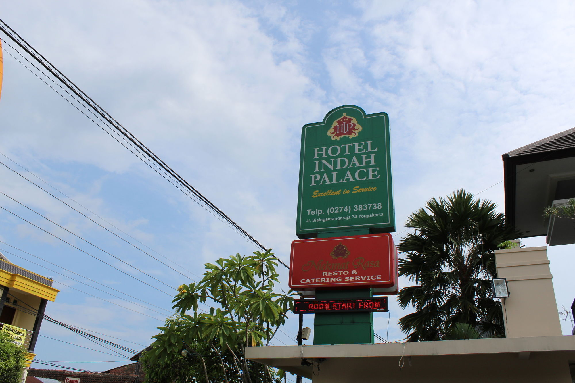 Hotel Indah Palace Yogyakarta Eksteriør billede